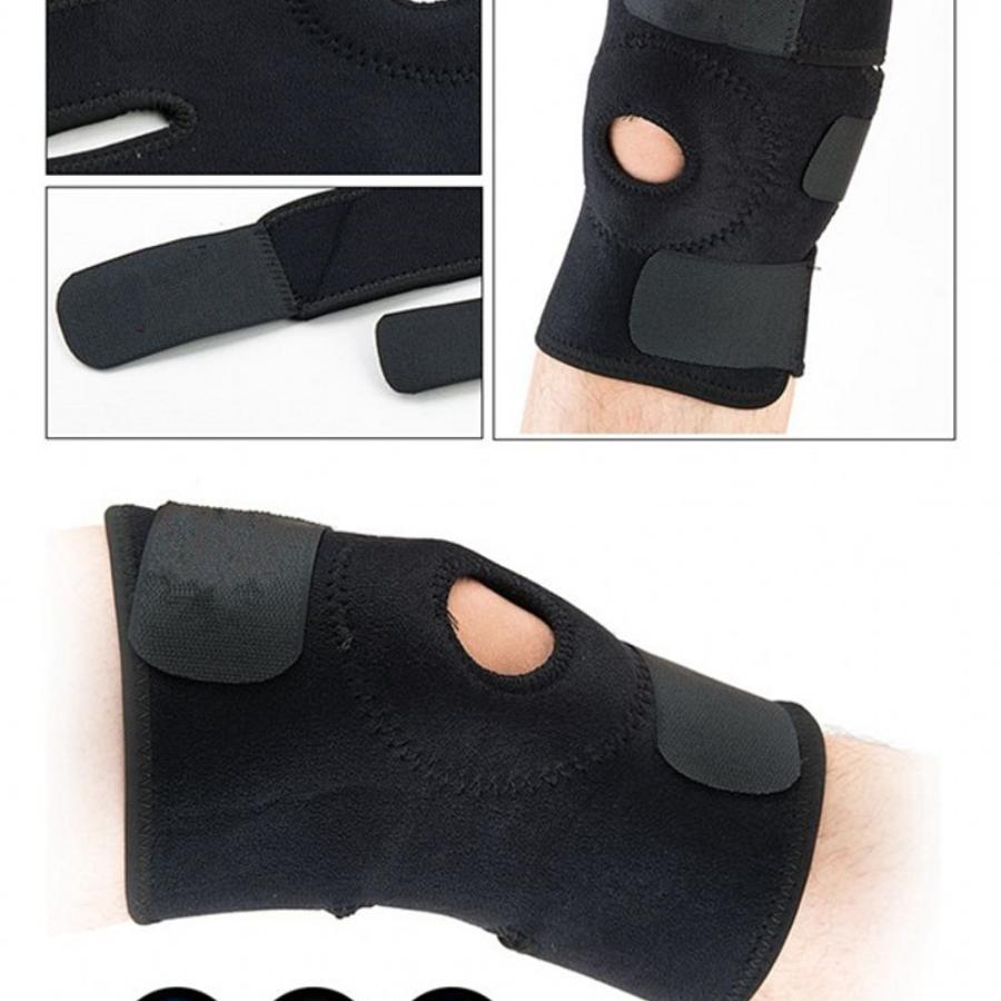 Дышащие стабильные и регулируемые спортивные наколенники