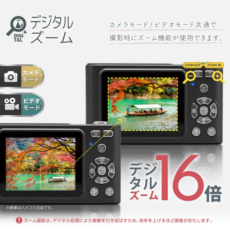 Цифровая камера 4K 48 МП Цифровая камера 16-кратный зум Стабилизация изображения ЖК-дисплей Школьная поездка Легкая Эмоциональное Ретро Фото Видео Фотография Видео Дети