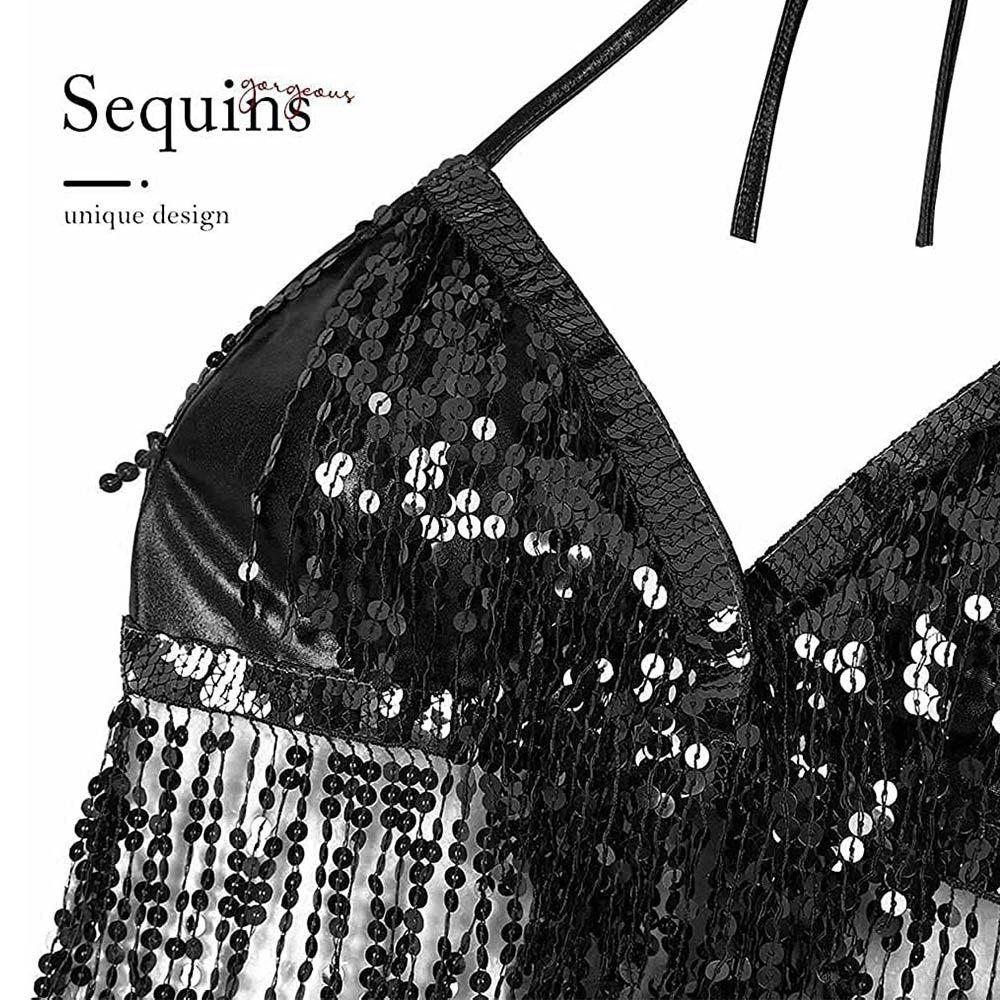Бюстгальтер с лямкой на бретельках и блестками, очаровательная танцевальная одежда для Таиланда, Индии и арабских стран