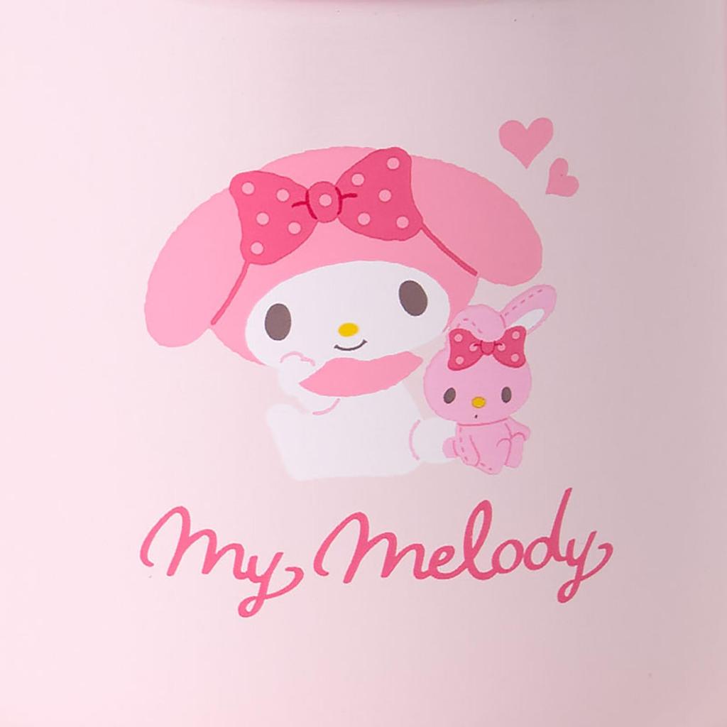 Sanrio My Melody Stainless Steel Mug with Stainless Steel Copper with Acrylic Resin Lid and Gasket and Silicone Insulates Hot and Cold Product 296953