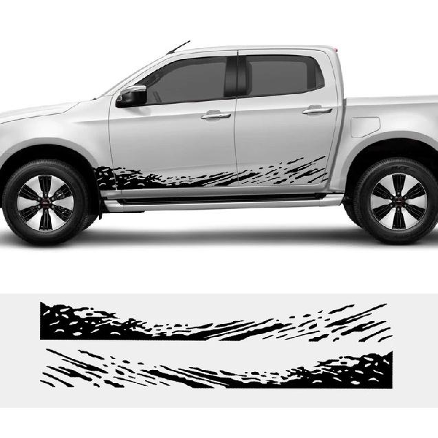 Наклейка на пикап для Ford Ranger Toyota Hilux Nissan Frontier Dodge RAM Maxus T60 Универсальный Декор Автомобиля Наклейка Чехол Аксессуары для Авто