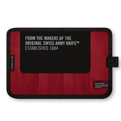 Портативный кошелек для аксессуаров, вмещающий 3 черных часов, часы, [V.60026]