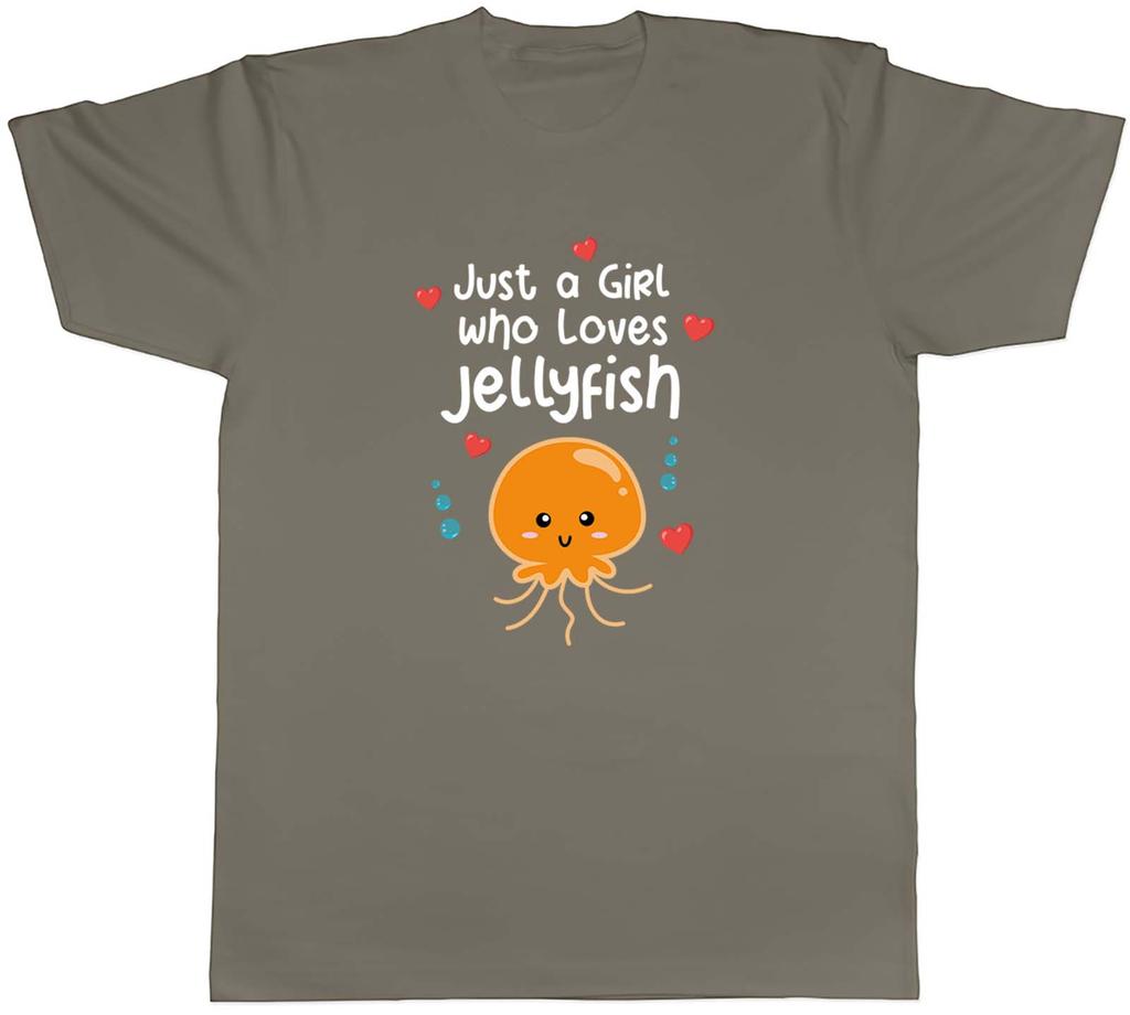 Unisexs T Shirt Just a Girl who Loves Jellyfish Unisex Tee Gift