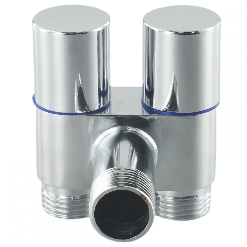 G1/2 1 в двух выходах, смеситель для стиральной машины с двойным управлением, треугольный клапан для унитаза