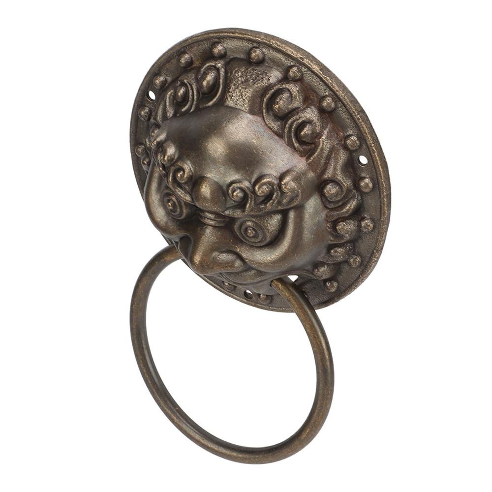 Retro Door Pull Rings Bronze Pull Handle Cabinet handle Antique Door Knocker  Farmhouse Decor