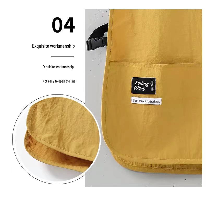 Водонепроницаемый и устойчивый к пятнам фартук в японском стиле для выпечки, кейтеринга и мастеров маникюра