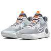Nike Кроссовки унисекс KD Trey 5 IX EP Pure Platinum Серые прохладно-серые Total-Orange CW3402-011