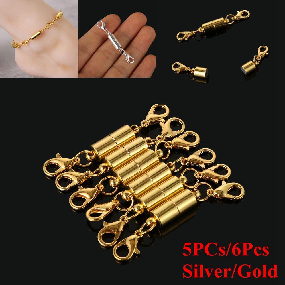 New DIY Necklace Bracelet Connector Buckle Jewelry Making Supplies Connector Hook Magnetic Clasps