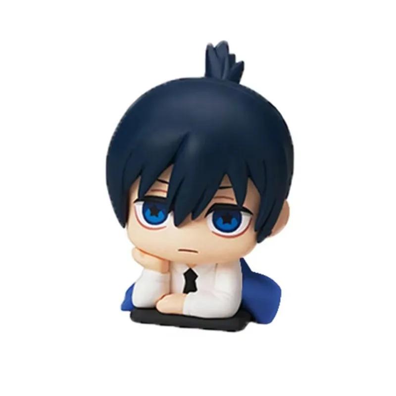 Аниме Человек-бензопила Фигурка Пауэр - Аки Дендзи и Макима Спящая Фигурка Действия Скульптура Настольное Украшение