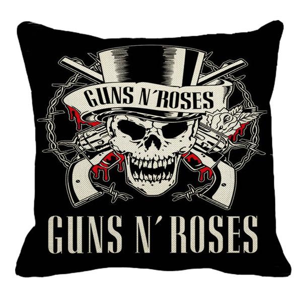 Наволочка для домашнего декора, американская легенда, декор для рок-группы, наволочка для спальни, дивана, поясничная наволочка