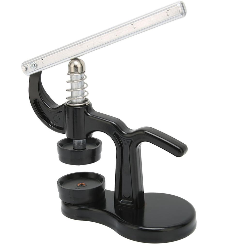 Часы задняя крышка корпуса пресс-закрыватель часовщик пресс-инструмент для ремонта с 12 штампами черный