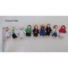 9 Character Wooden Articulated Toy People Promoting Imagination and Family Bonding
