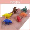 Small Tpr Dinosaur Figure Ideal For Collectors And Kids Solid Color Mini Toy International Sourcing