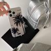 Чехол для iPhone 15 Pro с рисунком кокосовой пальмы, IMD TPU