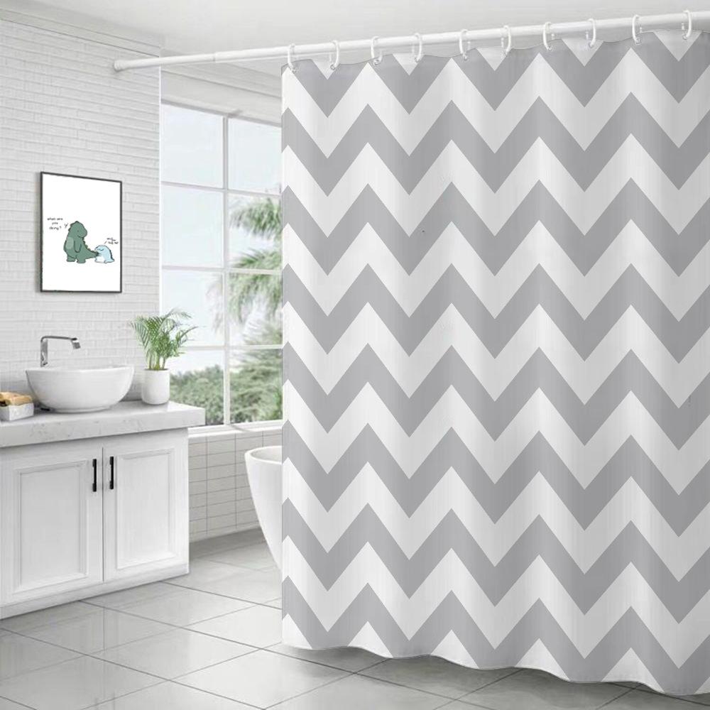 JINRUN утолщенная водонепроницаемая занавеска для ванной комнаты, устойчивая к плесени, занавеска для душа, занавеска для душевой перегородки, занавеска для душа, занавеска для ванной комнаты, бесплатная перфорация