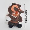 25см Новая плюшевая игрушка Печенье Тень Молока Игровая периферийная кукла Милый мультяшный игровой персонаж Cookie Run Kingdom Подарок на день рождения/Рождество для ребенка Домашний декор