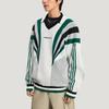 adidas Оригинальная толстовка Santiago с тремя полосками, свободного кроя, пуловер, с длинным рукавом, вязаный топ, мужские топы KW2017