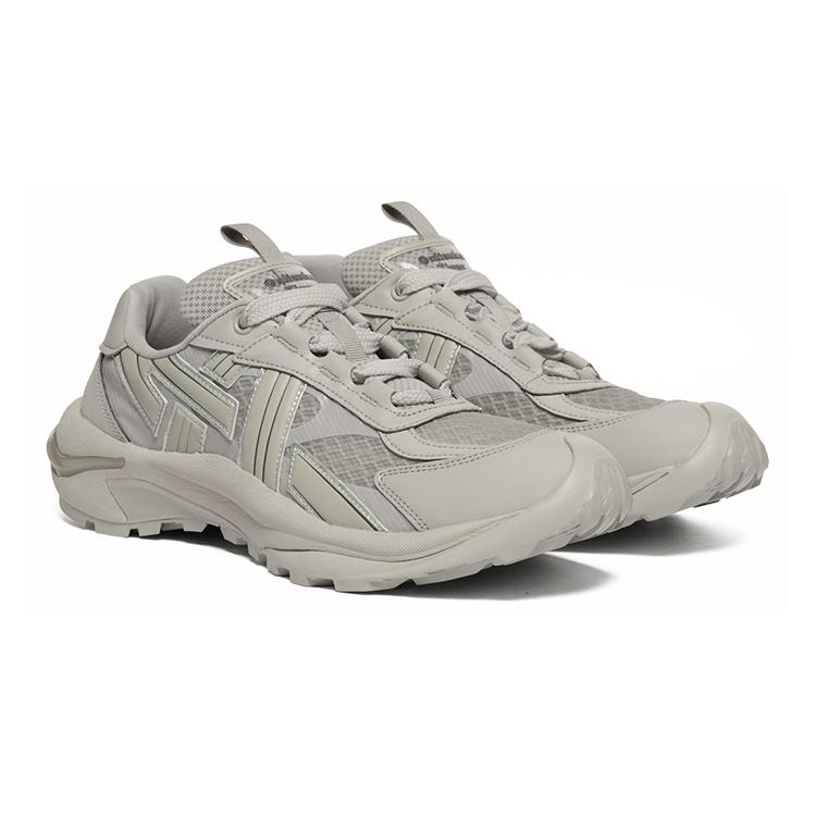 ONITSUKA TIGER TIGTRAIL Устойчивые к истиранию Низкие Повседневная Обувь Унисекс Серые Кроссовки 1183C612-020