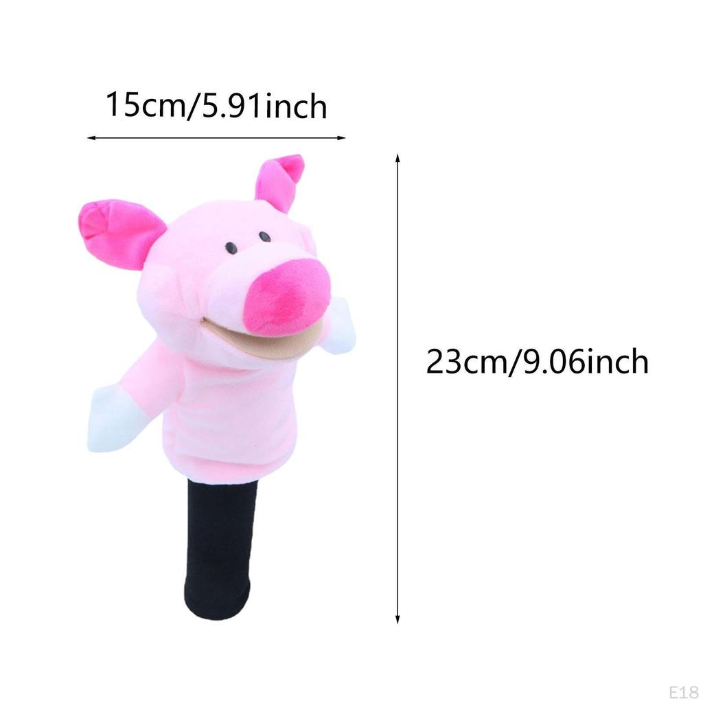 Plush Animal Golf Headcover Wood Head Cover Guard Protection for Outdoor Sports