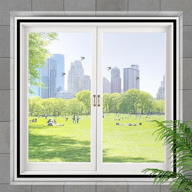 Антимоскитное окно, молния, самоклеящаяся оконная сетка, москитная сетка, невидимая, антимоскитная