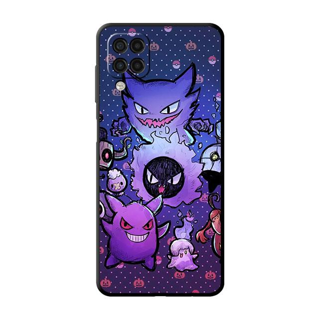 Мягкий чехол для Smaung Galaxy A52 A13 A53 A12 A51 A32 A21s A33 A22 A23 A31 A03 A72 A41 A11 A04 Чехол для телефона Pokemon Gengar Cool Sac