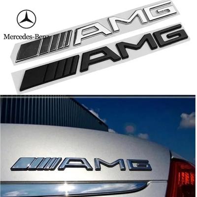 C200 E300 2026 Горячий 1 шт. Наклейка с буквами AMG ABS Автомобильный значок на задний багажник Для Mercedes Benz AMG A B C E G CLA C63 C63S E53 GT SLK W