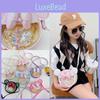Girls Shoulder Appearance Bag With Glitter Jelly Bag Pc Material And Kids