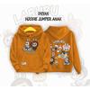 2025 New Children's Hoodie Labubu Fashion All-match LABUBU Printed Girl Hooded Clothing