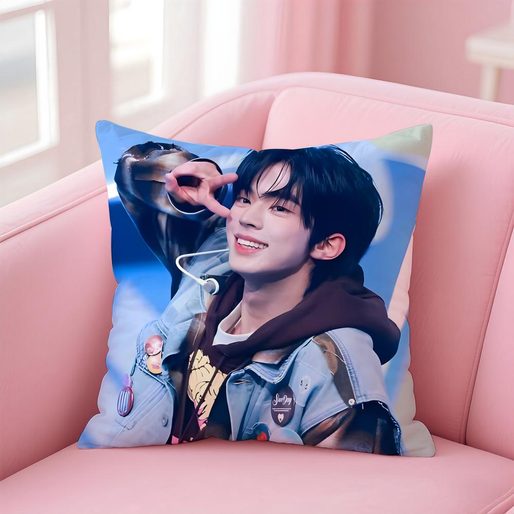 actor fresh DDohoon Cushion Cover Pillow Case Soft Skin Friendly Fabric Concealed Zipper