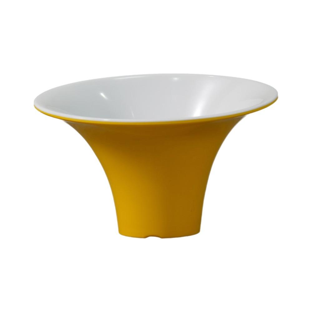 Stackable Slanted Mouth Bowl Large Capacity Hot Pot Dish Plate Horn Shaped Bowl  Home Dessert