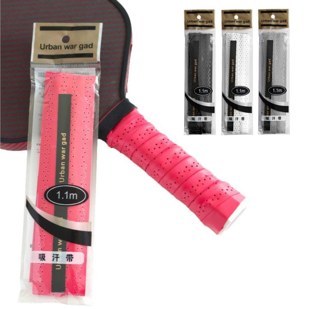 Sweat Absorbent Pickleball Grip Tape Raised Ridge Paddle Grip Cover Cozy Overgrip Wrap Competition