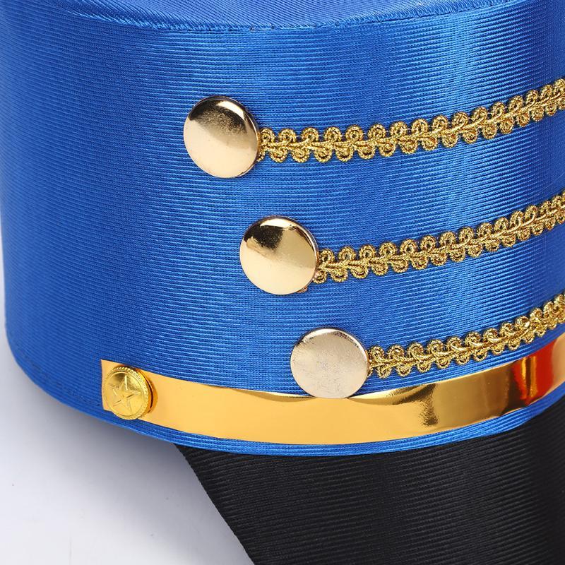 Adults Teens Nutcrackers Military Royal Soldier Hat Festival Cosplay Party Costume Prop