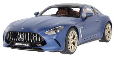 [Коллекция Mercedes-Benz] Оригинальный Mercedes-AMG GT 63 4MATIC+ Купе (C192) Spectral Blue Magno Модель масштаба 1/12