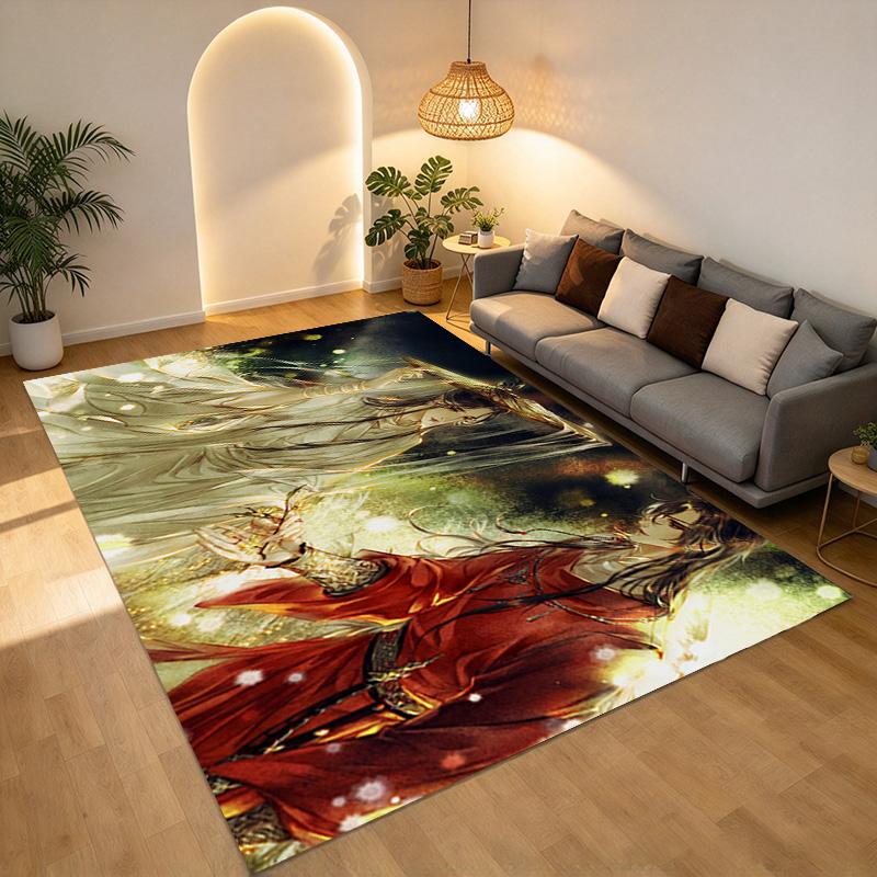 Fantasy Battle Living Room Nonslip Area Rug Soft Carpet For Bedroom Game Playroom Sofa Office Home Decor Doormat Christmas Gift C930602