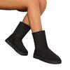 Boots Warm Snow Boots Women's  Fleece Cotton Shirt Winter Fleece Cotton Shoes High Top