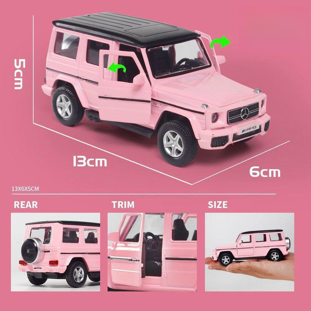 Подарки для девочек серии розового цвета Volkswagen Beetle Bentley McLaren Lamborghini Maserati Benz AMG Nissan GTR Литые игрушечные машинки 1:36 Модель из сплава