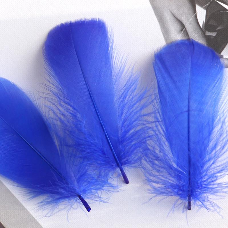 Natural Goose Feathers Plumes 4-8cm 8-12cm Swan Feather Plume for Home Decoration Craft DIY Wedding Jewelry Accessories 100pc