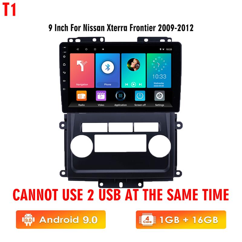 icreative 9 Inch Android  For Nissan Xterra Frontier 2009-2012 Car Radio Stereo Player GPS Navigation IPS Multimedia Car Player Auto