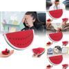 Adorable 14.5cm Children's Pu Stress Relief Toy Realistic Fruit Watermelon Slice