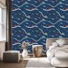 Colorful cars wallpaper for living room and bedroom 50x1000