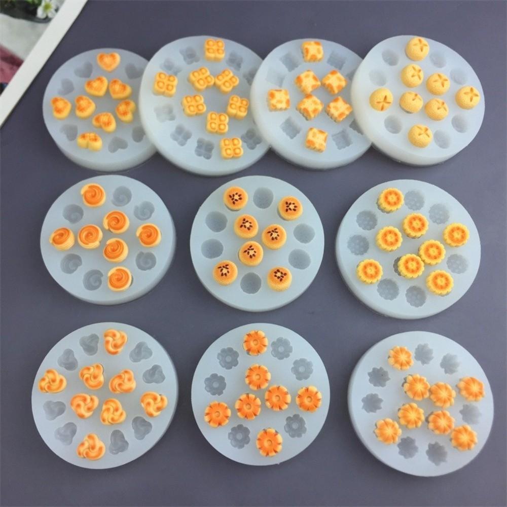 Reusable Cookie Shaped Mold Flexible Resin Mold Baking Tool DIY Baking Tool DIY Baking