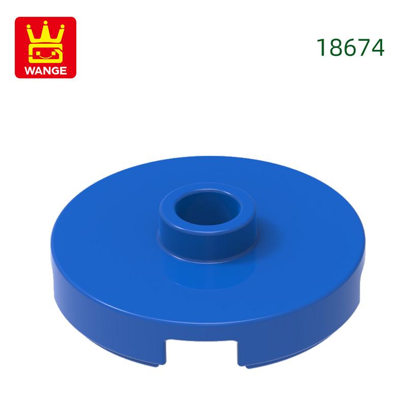 Нетоксичный 281 шт./Лот 18674 Круглый 2 x 2 С Открытым Штырьком Блок Moc Цветные Аксессуары Совместимые С Кирпичиками Детские Игрушки Деталь для Сборки