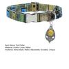 Винтажный ошейник для питомца Бохо Регулируемый нейлоновый ошейник для собаки с подвеской-бусиной для маленьких, средних и крупных собак, кошек