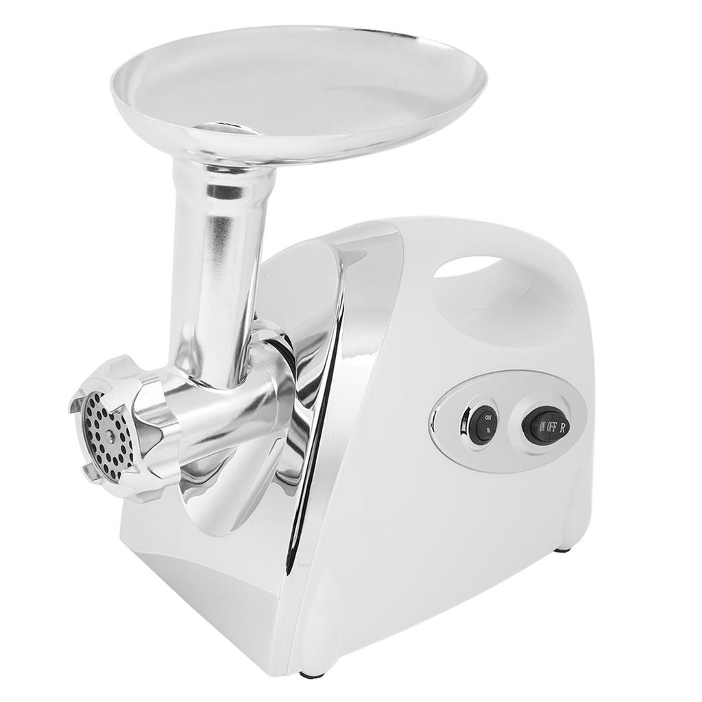 Домашняя электрическая многофункциональная автоматическая мясорубка Высокомощная белая мясорубка