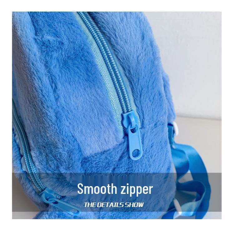 Cute Cartoon Doll Plush Backpack for Girls