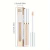 All-Skin Matte Concealer Stick, Waterproof, Long-Wearing, Medical Coverage with Precision Brush for Flawless Contouring