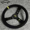 Universal 14inch Concave Racing Sports Steering Wheel Car Rally JDM Drifting Steering Wheel