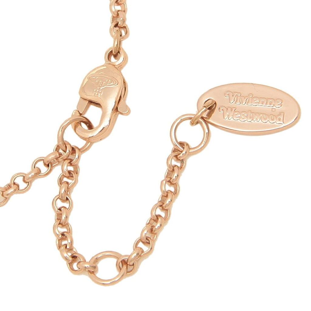 Vivienne Westwood Necklace 63020097 G002 New Tiny Orb Pink Gold [Item]