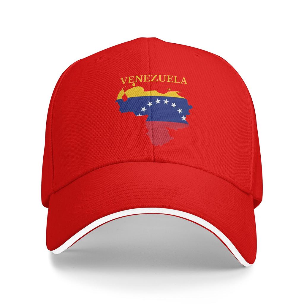 Unisex Venezuela Map Flag Venezuelan Outdoor Hat Sun Cap Casual Baseball Cap Golf Sunshade
