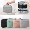 Сумка для хранения наушников на молнии, защитный чехол, дорожный органайзер для кабеля передачи данных